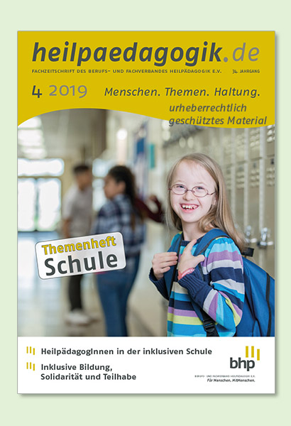 Titelbilder der heilpaedagogik.de 04/2019